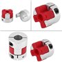 Accouplement d'arbre, couplage d'arbre de prune Flexible de 8 mm x 12 mm coupleur d'encodeur de moteur pas à pas CNC pour imprim