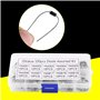 100 pièces boîte de diodes, kit électronique d'assortiment de diodes de redresseur 10 valeurs 1N4001 1N4002 1N4003 1N4004 1N4005