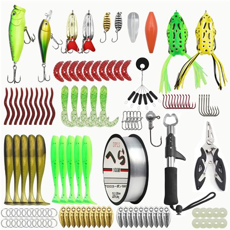 Leurre de pêche en Caoutchouc pour Truite