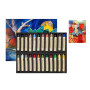 Sennelier Pastels à Huile 24 Couleurs Paysage - Made in France et 1 Cartes Postales