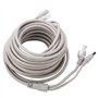 10M/393 7ft Câble Ethernet cable camera de surveillance Port RJ45, Câble DC Ethernet CCTV, Câble d'extension d'alimentation pour