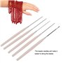 Qioniky Perles Crochet Crochet, Aiguilles Crochet Crochet Outils Perle Crochet Crochet Aiguilles De Perles, Outils De Perles pou