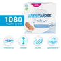 WaterWipes Original Baby Wipes, 1080 unités (18 paquets), 99,9 % d'eau, 3-en-1 nettoie, soigne, protège, non parfumées, emballag