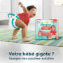 Pampers Premium Protection, Taille 2, 240 Couches, 4-8kg, Double Protection pour la peau et contre les fuites Avec Poche Stop & 