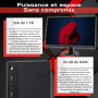 Lenovo Ordinateur 27 pouces Core i7 jusqu'à 3,80 GHz 32 Go Ram 1000 Go SSD Win 11 Pro Office 2021 Pro DvD RW Garantie 36 mois