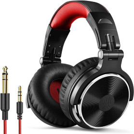 OneOdio Casque Audio Filaire DJ Piano Guitare avec Micro, Hi-Res Audio Extra Basse Son, Léger Confort Pliable Casques avec Share OneOdio Casque Audio Filaire DJ Piano Guitare avec Micro, Hi-Res Audio Extra Basse Son, Léger Confort Pliable Casques avec Share
