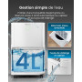 Pro Breeze OmniDry Déshumidificateur compresseur Intelligent 20L/Jour avec réservoir d'eau 4L, séchage du Linge & capteur d'humi