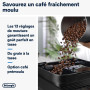 De'Longhi Magnifica Evo Next ECAM312.80.TB, Machine Café Automatique, Machine Café Grains pour Café et Cappuccino avec Écran Tac