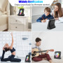 Gueray Lecteur CD de Bureau avec Bluetooth Lecteur CD Mural Haut-parleurs HiFi Intégrés Portables avec écran LED Audio Domestiqu