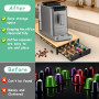Vautvis 40 Porte Capsules, Tiroir à Capsules de Café Pour Nespresso, Tiroir Dosettes Organisateur De Capsules Capsule De Café Po