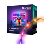 Nanoleaf Ruban LED Zigzag Pour Écran PC 32 Pouces Gaming, Bande Lumineuse RGB Connectée USB-C Découpable de 2,5M Avec Synchronis