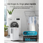 Pro Breeze OmniDry Déshumidificateur D Air compresseur intelligent 12L/Jour, Réservoir 2L, Contrôle App, Séchage du linge & Abso