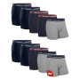 DANISH ENDURANCE Lot de 3 Boxers élastiques en Coton pour Homme