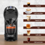 KOTLIE EM-308A Machine à café 5-en-1, compatible avec le café moulu/capsules/ESE(44mm), quatre températures sélectionnables, sep