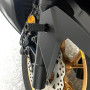 HQTS Support de Phare Moto Support de Phare Support d'Aile de Moto Phare Antibrouillard pour Trou M8/M6
