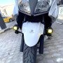 HQTS Support de Phare Moto Support de Phare Support d'Aile de Moto Phare Antibrouillard pour Trou M8/M6