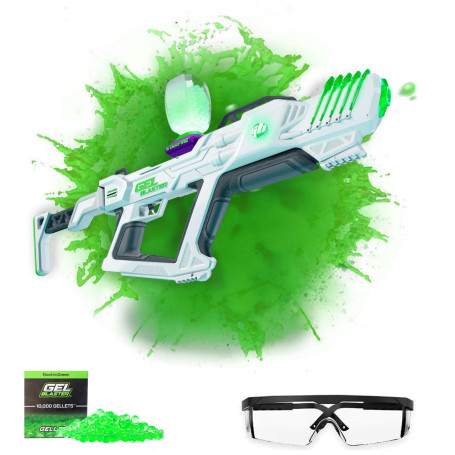 Gel Blaster The Original Surge XL Gel Blaster - Portée étendue de 150 pieds/45 mètres, 16 000 munitions, autonomie de 4 Heures,