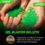 Gel Blaster The Original Surge XL Gel Blaster - Portée étendue de 150 pieds/45 mètres, 16 000 munitions, autonomie de 4 Heures,