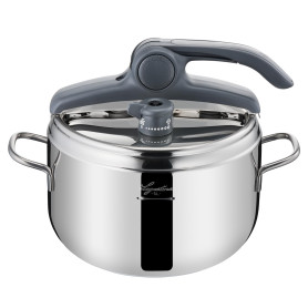 Lagostina Irradial Control Lagoeasy'UP Autocuiseur 5 L en Acier Inoxydable 18/10 Ø 22 cm, Casserole Induction et à Gaz, Couvercl Lagostina Irradial Control Lagoeasy'UP Autocuiseur 5 L en Acier Inoxydable 18/10 Ø 22 cm, Casserole Induction et à Gaz, Couvercl