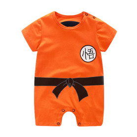 Sxkayxr - Grenouillère inspirée de Goku pour nouveau-né, garçon et fille Sxkayxr - Grenouillère inspirée de Goku pour nouveau-né, garçon et fille