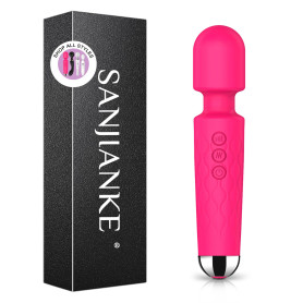 Vibromasseurs Feminin Sex Toýs Femme Clitoridien,20 Modes de Vibration et 8 Vitesses de Vibration Sex Toys, Masseur Sans Fil Go