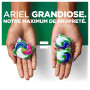 Ariel Grandiose PODS, Lessive Liquide En Capsules 15 Lavages, Couleurs Éclatantes 2 X Action Détachante et Anti-Odeur