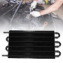 Leapiture Kit de Refroidissement d'huile Moteur de Transmission à 6 rangées de Voiture, radiateur de Refroidissement Universel à