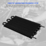 Leapiture Kit de Refroidissement d'huile Moteur de Transmission à 6 rangées de Voiture, radiateur de Refroidissement Universel à