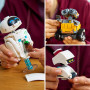 LEGO | Disney et Pixar Wall-E et Eve - Set de Construction pour Adulte - Maquette à Exposer - Robots en Briques avec Figurines d