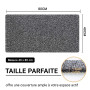 COSYLAND Tapis de Douche Antidérapant 40x80 cm - Confort Doux en PVC Luffa - Drainage Efficace et Séchage Rapide - Salle de Bain