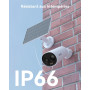 Imou 2K Caméra Surveillance WiFi Exterieure sans Fil Solaire, Camera Solaire Exterieur avec PIR & AI Détection Humaine, Vision N