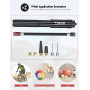 Tiakia Pompe à Vélo Mini Pompe Haute Pression 260PSI Petite Pompe à Main pour Valve Presta Schrader Dunlop, Pompe à Vélo Portabl
