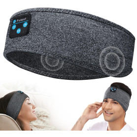 Fulext Casque de Sommeil sans Fil - Bluetooth Bandeau de Sport Ecouteurs avec Ultra-Fins HD Stéréo Haut-parleurs, Cadeaux pour H Fulext Casque de Sommeil sans Fil - Bluetooth Bandeau de Sport Ecouteurs avec Ultra-Fins HD Stéréo Haut-parleurs, Cadeaux pour H
