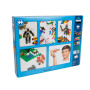 PLUS PLUS - Kit Découverte - Jeu de Construction de 1200 pièces Basic et Fluo/Néon Multicolores - Jeu Éducatif pour Enfant dès 3