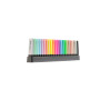 STABILO BOSS ORIGINAL - Surligneur - Set de bureau x 23 Surligneurs - 8 fluo + 8 pastel + 6 couleurs nature + 1 marqueur noir