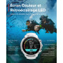 Suunto Dive D5 Montre de Plongée Numérique avec Écran Couleur, Étanche à 100 m, Ordinateur sous-Marine avec Fonctions de Réveil,
