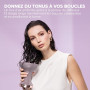 Belissima Diffuseur Sèche Cheveux Professionnel – Design Ergonomique – Gris Rose - Définition Boucles, Chaleur Homogène, Volume,