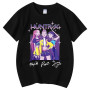 T Shirt Fille Garçon Kpop D-Demon H-Hunters Huntrix Huntr/X Tee Shirt à Manche Courte Col Rond Graphique Décontracté Comfortable