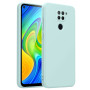 Coque pour Xiaomi Redmi Note 9, avec 3 Verre trempé Protection écran, Housse Silicone TPU, Fin et Léger, Étui de Protection Cont