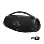 JBL Boombox 3 Wifi, Enceinte portable compatible avec Bluetooth et WiFi, Son JBL Original Pro et basses puissantes, étanche à l'