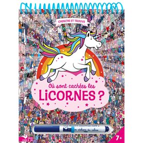 Où sont cachées les licornes ? - bloc avec un feutre effaçable Où sont cachées les licornes ? - bloc avec un feutre effaçable 8,76 €