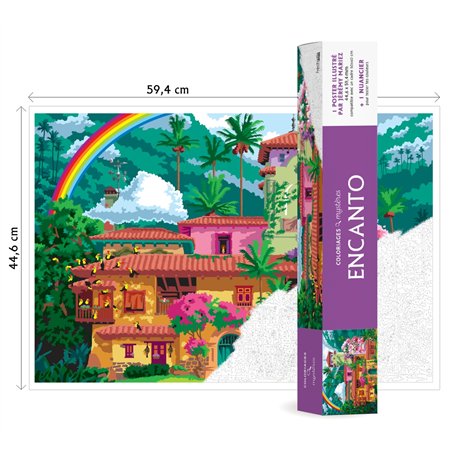 Coloriage mystère Disney - Poster Encanto