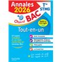 Annales Objectif BAC 2026 - Bac STMG Tout-en-un - sujets et corrigés