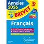 Annales Brevet 2026 - Français 3e - sujets et corrigés