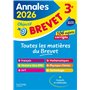 Annales Brevet 2026 - Tout-en-un 3e - sujets et corrigés