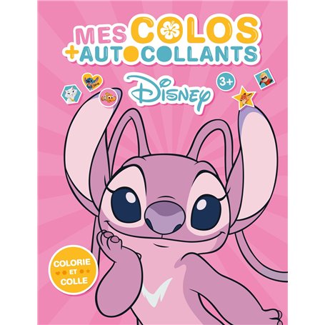 STITCH - Mes colos + autocollants - Disney