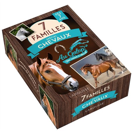 7 familles spécial Chevaux -  Au Galop