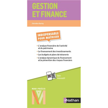 Gestion et Finance Mini-Précis