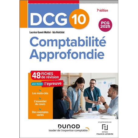 DCG 10 - Comptabilité approfondie - Fiches 2025-2026