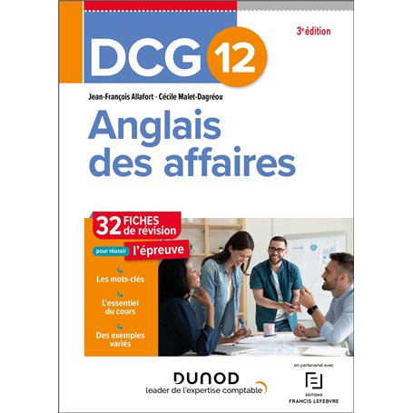 DCG 12 - Anglais des affaires - Fiches de révision - 3e éd.